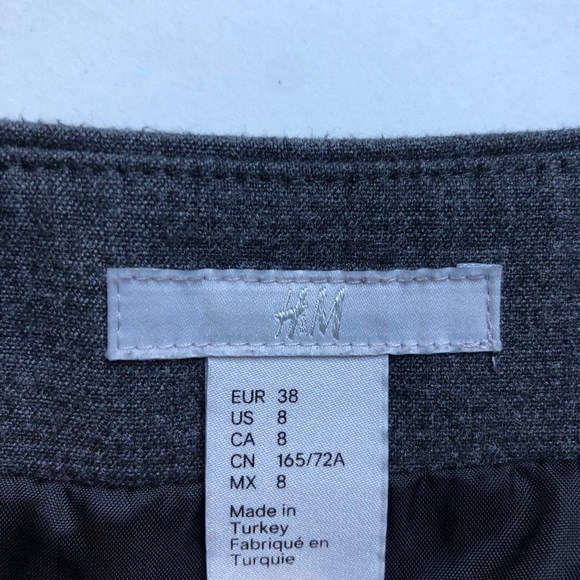Dark Grey H&M Skirt - Picture 3 of 3